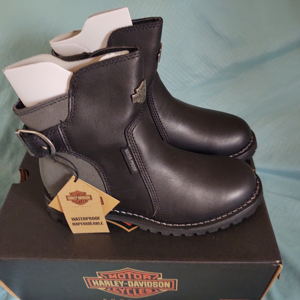 Waterproof women's Harley Davidson boots